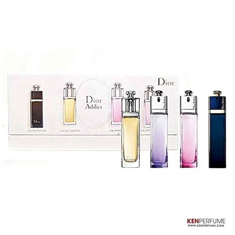 nước hoa dior mini|Set Nước hoa mini dior 4 chai x 5ml .